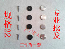 Stainless steel decorative nails glass nails Mirror nails with Rose and prison models 12mm-25mm complete specifications