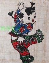 Guizhou new national handicraft products Buyi Batik heavy color wall hanging gift specialty flower Gu painting single child