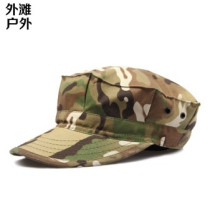 Bund outdoor military fan outdoor hat mens sunscreen octagonal hat Camouflage military fan male camouflage hat Fishing hat Female