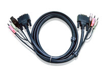 En Hongzheng USB DVI-D single channel dedicated KVM switcher Cable 5 m 2L-7D05U