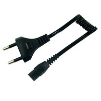 Special bright flashlight headlight charging cable 30cm B suffix special specification power cord European standard round plug