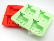 Fun shape silicone ice box Bull type fun ice box food grade silicone material ice box