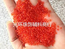 Handmade materials 1 5mm 3 mm3 6mm red transparent glass beads DIY MATERIALS clothing dress accessories