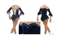 Ice spirit skating suit figure skating gear skating training suit childrens skating suit BZLHY004