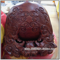 Ju Buddha Pavilion Temple Qu * Taiwan imported boutique mahogany 12-inch wooden fish