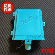 10 pairs of cable junction box waterproof outdoor telephone junction box high quality aluminum shell telephone box full copper wire Post