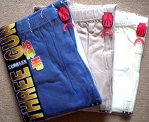 SQ2113 mens 100 cotton spring and autumn trousers thick cotton comfortable bottoming single cotton wool warm hot sale