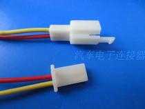 2 8 Quadrilateral insertion connecting wire Automotive connector harness connector with wire 2P