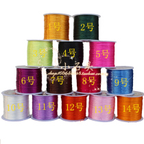 diy jewelry accessories crystal line elastic line beaded elastic rope wearing hand chain line Taiwan line big roll