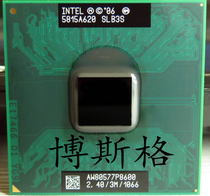 Intel Intel Core new P8600 CPU dual core notebook 2 4GH 3M 1066