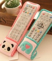 Creative Home Cute Cartoon Cute Panda and Elephant Remote Control Protective Case Remote Control Cover