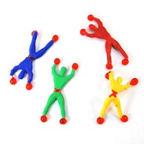 Climbing wall Spiderman stickman Spider-Man climbing wall Superman rock crewman climbing wall people climbing wall