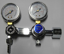 Argon Meter Double Gauge Head Argon Meter Large Flow Argon Pressure Reducer High Quality Decompression Table Pure Copper Gas Meter