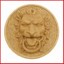 Shanghai Longzhang home decoration fountain sandstone mural decoration painting wall spray-disc lion head water scene