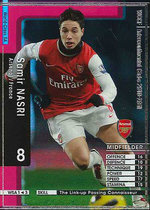 WCCF PANINI Flash Card 10-11 France Arsenal Spot WSA1 3 Day Edition Nasri