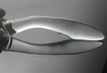 0237B custom crystal penis glass masturbator crystal glass penis Crystal masturbator