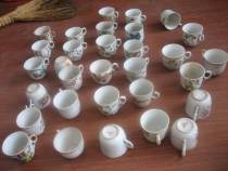 Special price A batch of different patterns of the Republic of China old tea cup small water Cup old porcelain tea set Cultural Collection exhibition