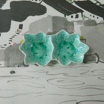 Jingdezhen Ceramic colour-adjusting disc with small block of ink cartridges pen-wash multifunctional water writing cloth pens