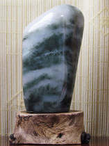 Guilin chicken blood jade red jasper green wax stone polished ornaments