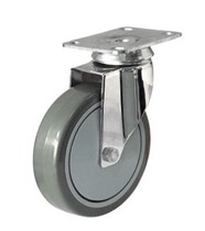Xiang Rong 3 inch 4 inch stainless steel casters acid and alkali resistant corrosion universal casters polyurethane 304 stainless steel casters