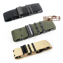 Im Special Soldiers Army Green Black Sand Color Nylon Woven External Belt Thickened Tactical Belt CS Belt