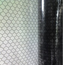 0 5mm * 1 37M* 30M premium PVC permanent antistatic grid curtain door curtain black transparent electrostatic net curtain