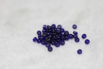 Tibetan Buddhist pearl accessories Imitation Green Gold Stone Old Blue Glazed small sepal beads pair holes 0 2cm straight 0 2cm 3cm