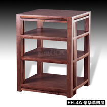Yinyue Huidian HH-4A luxury single four layer solid wood rack audio rack sound frame equipment frame power amplifier cabinet