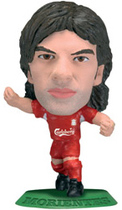 Microstars Soccer Player Doll-Morentes(Liverpool 2004-05 season)
