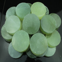 Natural jade bracelet core paperweight jade raw stone seed wool can be carved jade ornaments chess practice