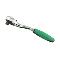 The powerful lion curved handle ratchet wrench automatically shedding mirror chrome vanadium steel W2595A