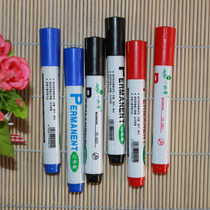 A notebook pen black oily pen does not fade Waterproof a notebook pen wholesale thick head pen red and blue