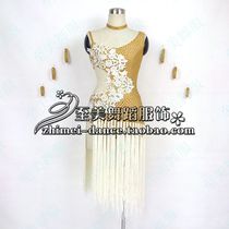 Zhimei tailor-made new Latin dance skirt Latin competition skirt Latin performance skirt LD6
