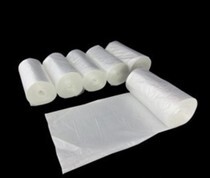 Beef tendon garbage bag 45 * 55cm point-break type) environmentally friendly) thick white garbage bag 30 rolls