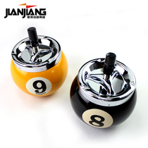 JIANJIANG Jian creative billiards ashtray large room club ball decoration gift