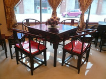 Mahjong machine table dual-use Han and Tang wind automatic Mahjong machine table machine solid wood copper motor shuffle ultra-quiet