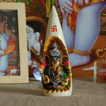 Indian idol Resin God ornaments Religious ivory shape Weevil God Krishna Sky God of wealth
