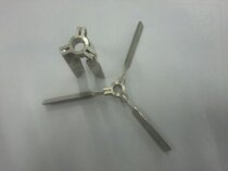 Pneumatic mixer accessories stacked impeller 50 gallons