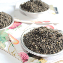 Pure black sesame powder 500g Low temperature baked sesame seeds freshly ground real cooked sesame powder for consumption