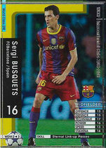WCCF PANINI flash card 10-11 Spain Barcelona spot WDM2 3rd edition Busquets