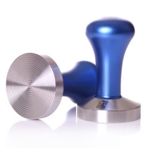 EP custom powder presser Semi-Automatic Coffee Machine powder hammer coffee powder filling ballast hammer 58MM flat spiral bottom