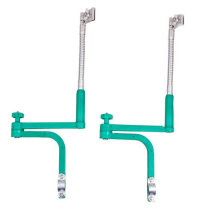 Green shade solid bike brace electric car stainless iron steel shading umbrella stand Thickened Umbrella Stand