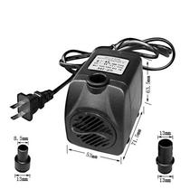 Multifunctional 220V submersible pump cooling fan water circulation 1 6m head flow 550L H