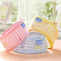 Bei Bei baby fit with tightness pure cotton diaper with pure cotton cartoon diaper button diaper fixing strap adjustable