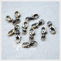 (Forest volume)Tail inner diameter 10mm high-grade Qinggu sweep dog buckle lobster buckle 50 bags 220g