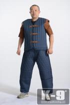 Young German Shepherd dog trainers training K9 canvas anti-bite protective clothing Pants Dog Training Supplies