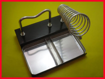 Electric soldering iron mate soldering iron holder for placement of soldering iron