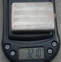 The foreigner's small silver box