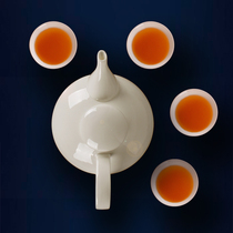 Tableware Flower Tea Set Ceramic Set Household Big Teapot Japanese Modern Simple White and Wind Vintage Tea Plate