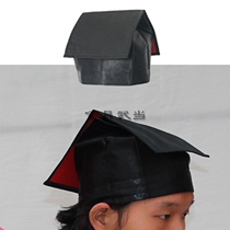 Wudang hat Zhuangzi scarf Sanqing scarf Zhuangzi scarf Taoist hat headscarf Xiaoyao scarf cap Jade mixed yuan scarf